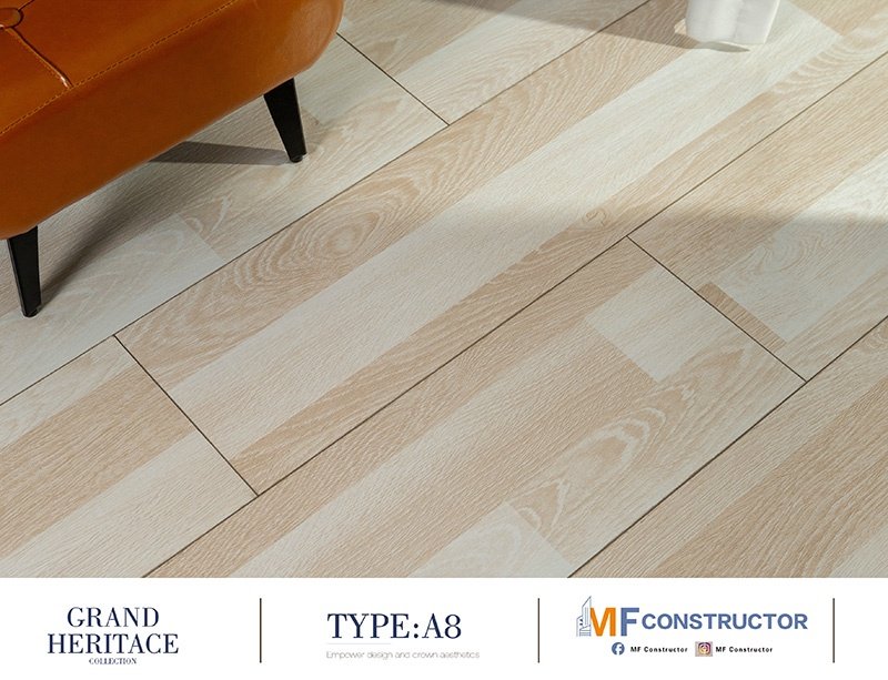 Deep-relief wooden floor