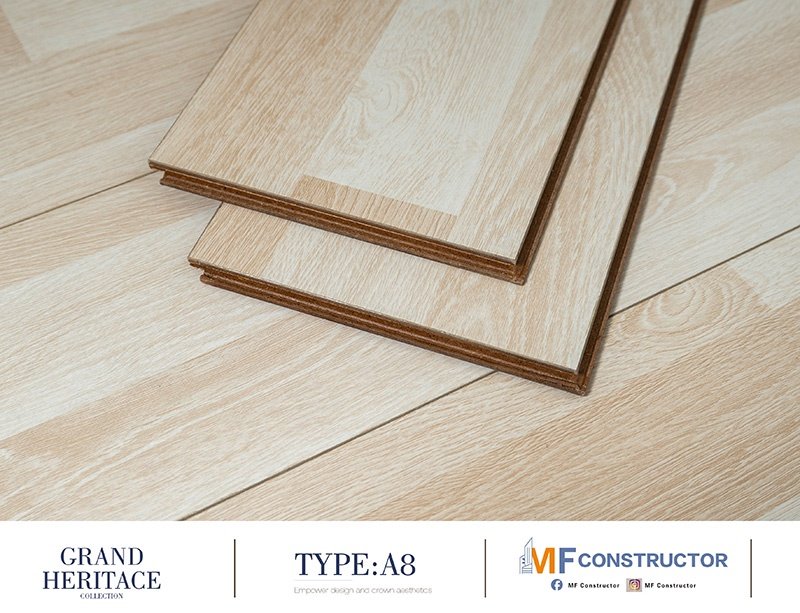 Deep-relief wooden floor