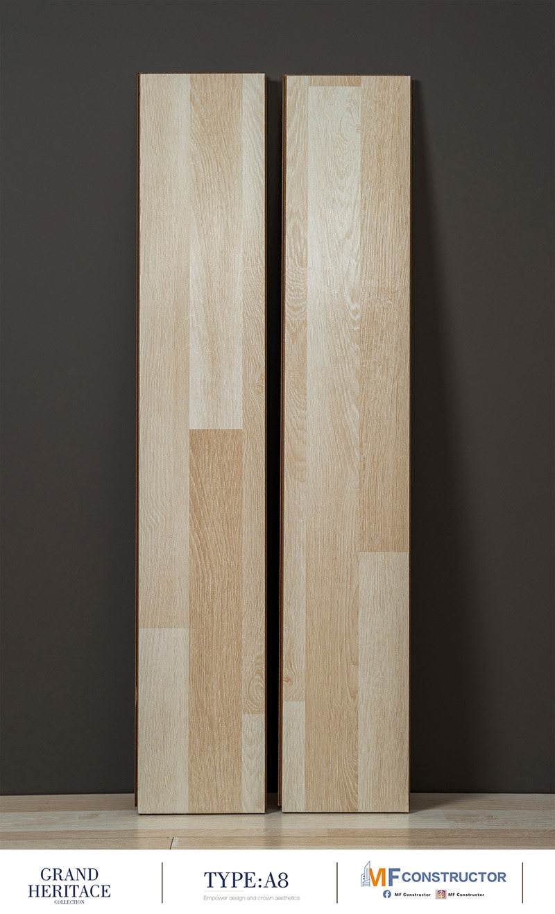 Deep-relief wooden floor