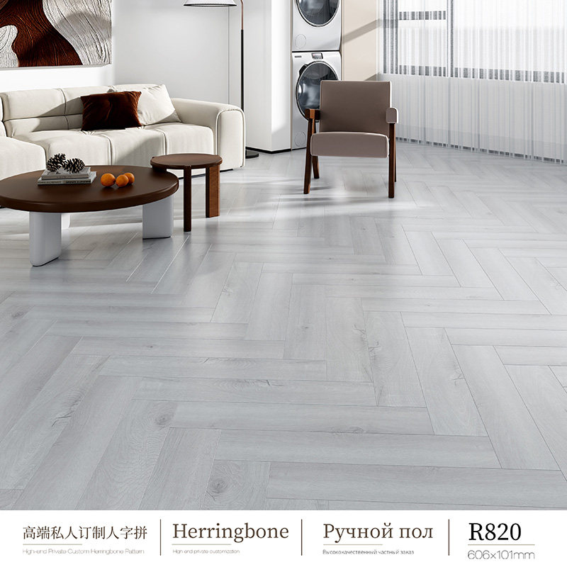 Deep-relief wooden floor