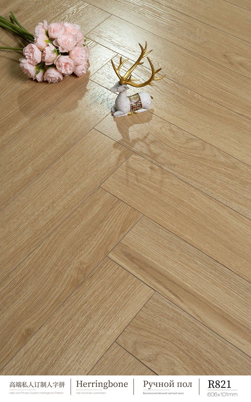 Deep-relief wooden floor