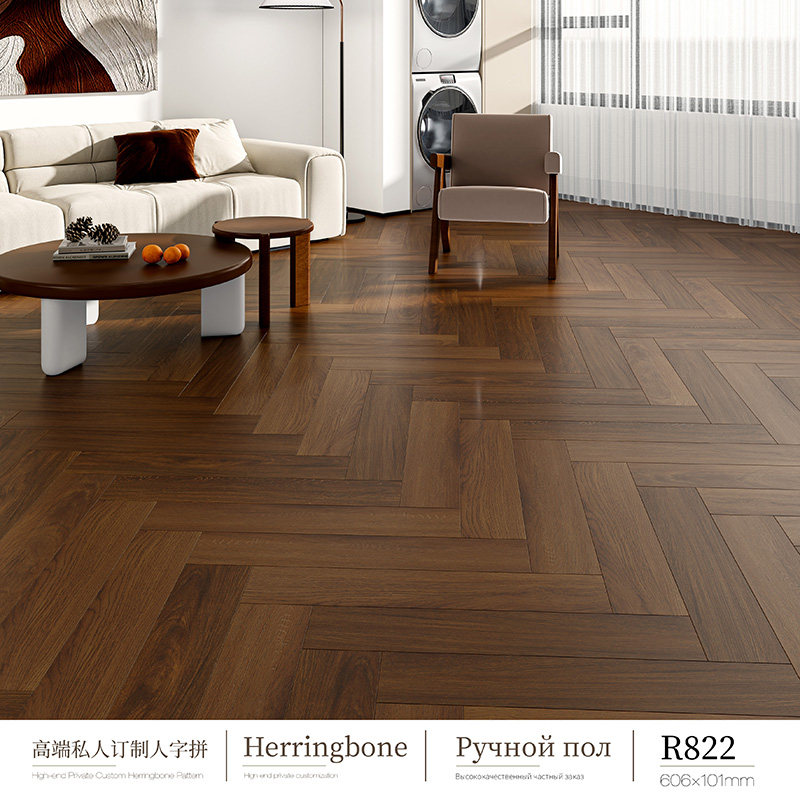 Deep-relief wooden floor