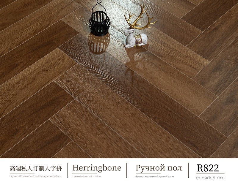 Deep-relief wooden floor