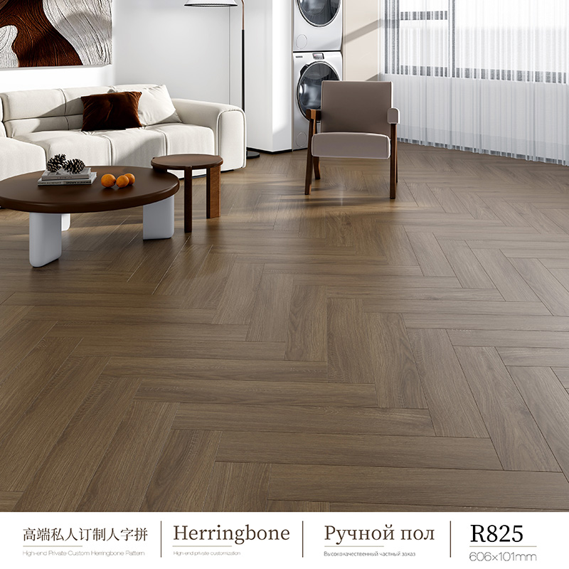 Deep-relief wooden floor