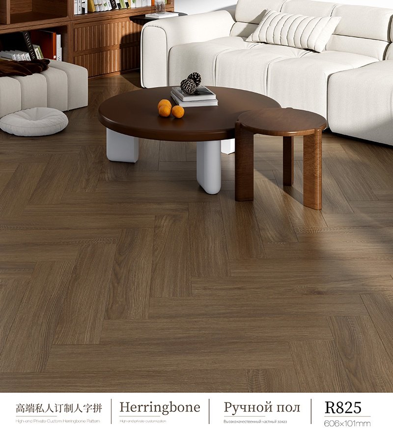 Deep-relief wooden floor