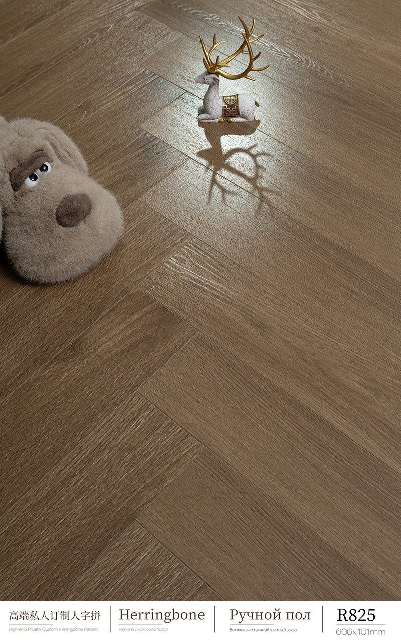 Deep-relief wooden floor