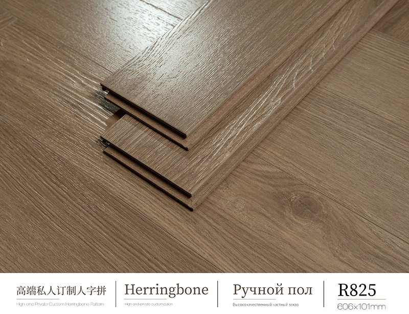 Deep-relief wooden floor