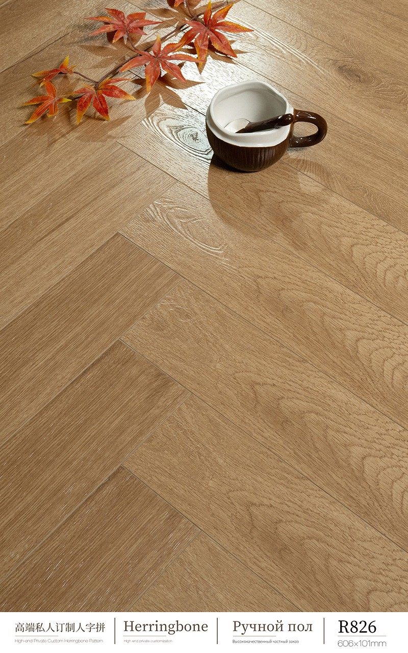 Deep-relief wooden floor