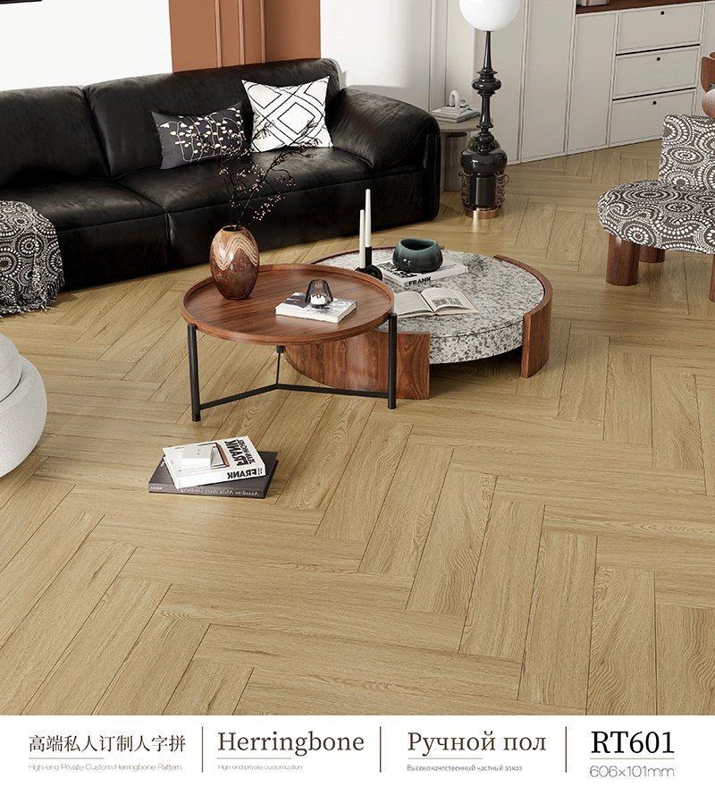 Deep-relief wooden floor