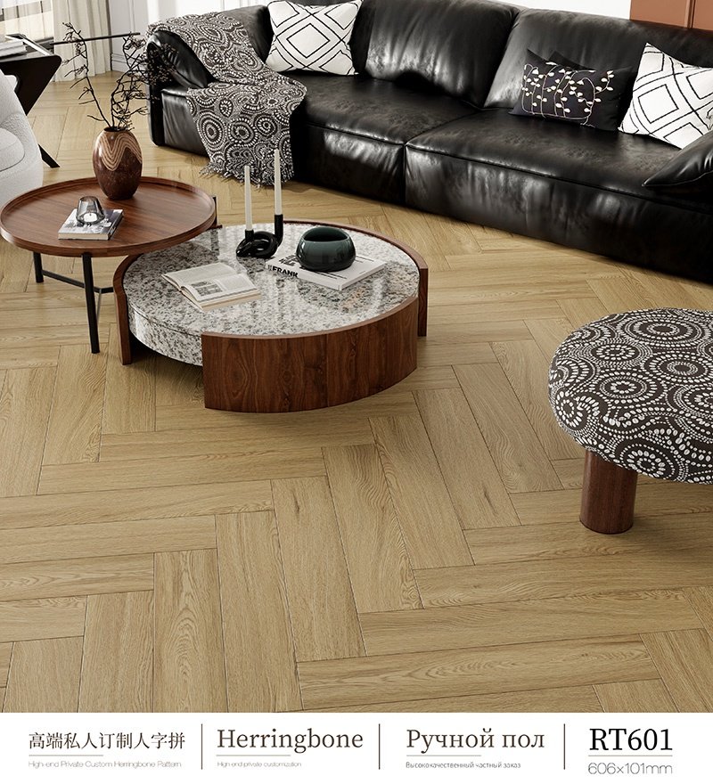 Deep-relief wooden floor