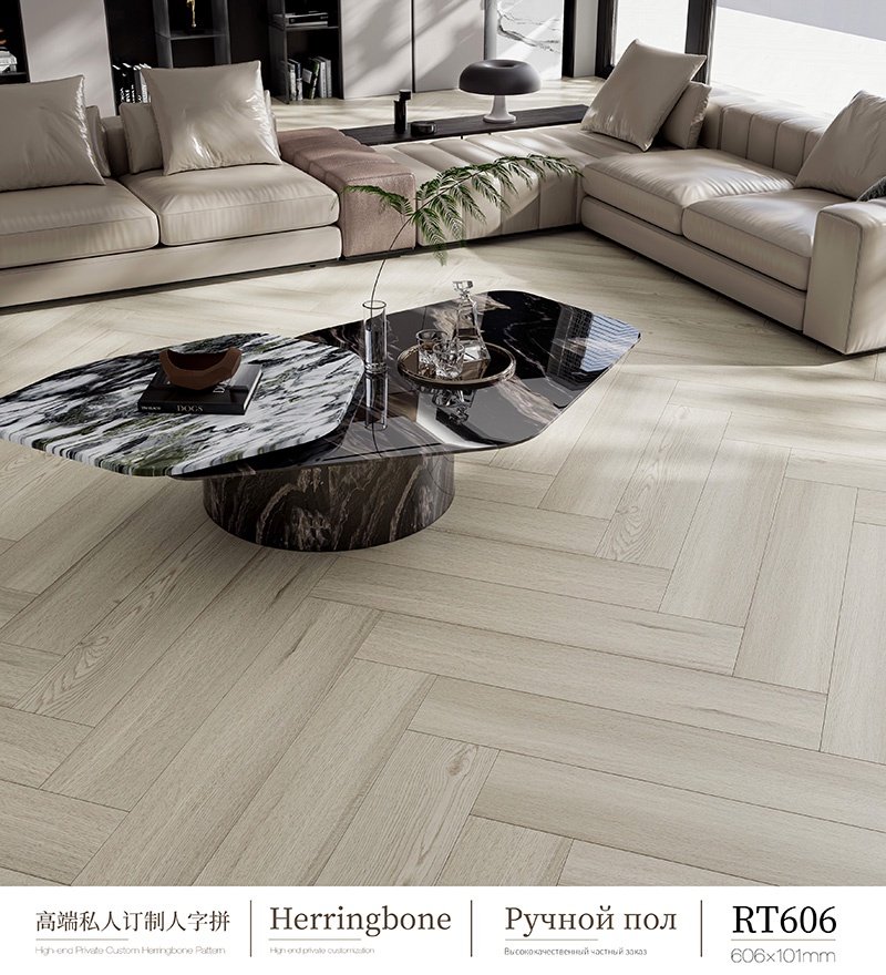 Deep-relief wooden floor