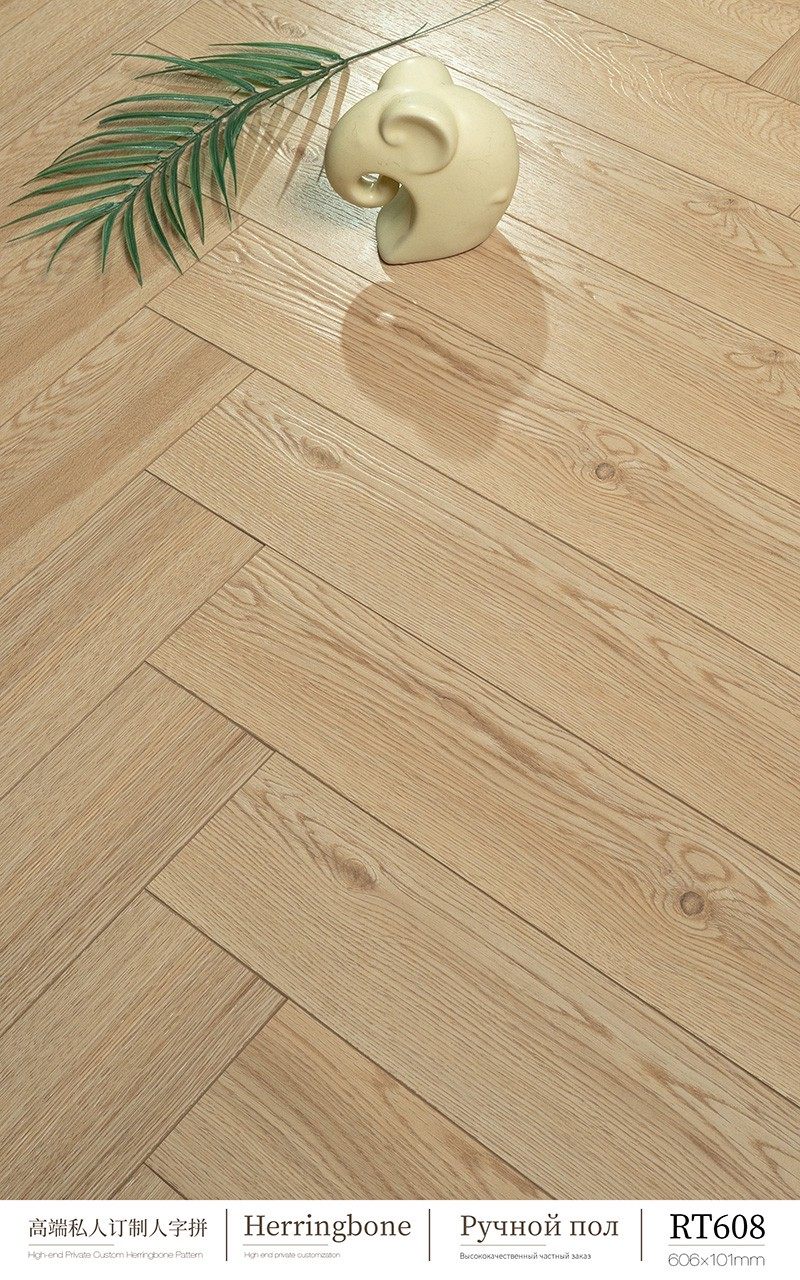 Deep-relief wooden floor
