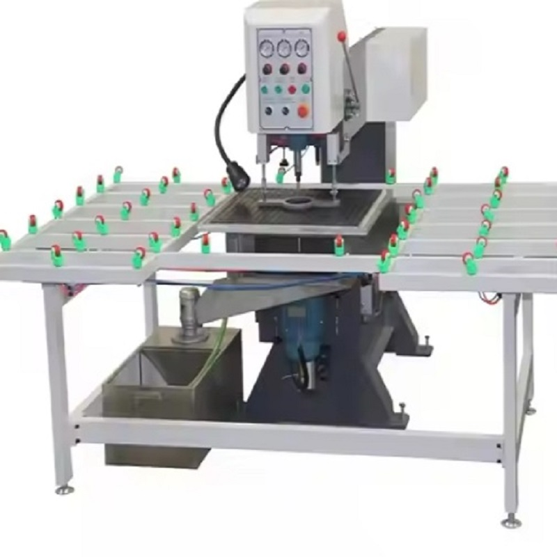Glass milling and drilling machine Glass milling and drilling machine