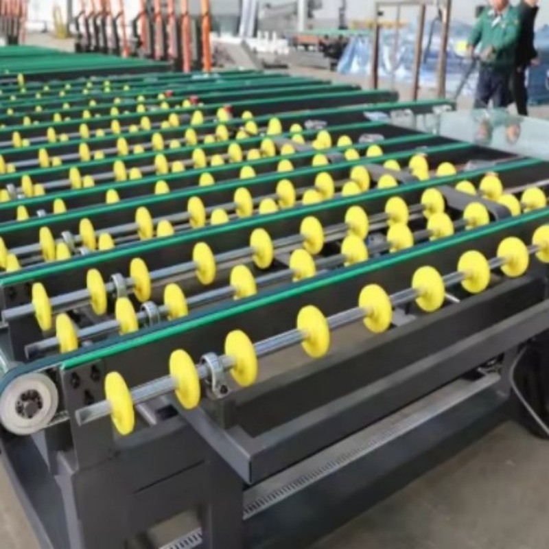 Automatic glass loading andunloading machine