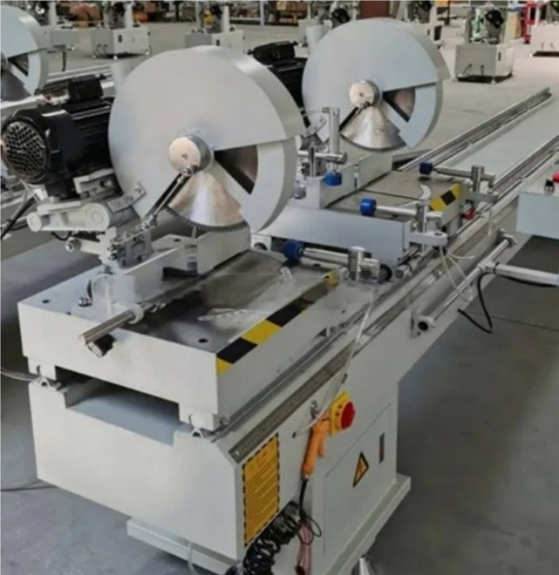 PVC profile cutting saw machine