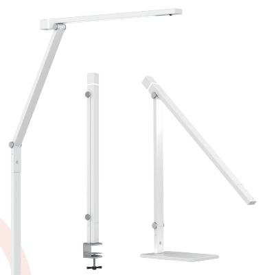 LED Desk Lamp With Clamp or Base mount