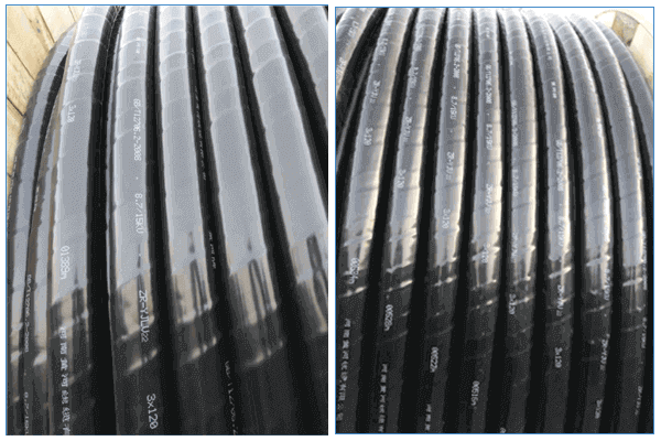 What is the difference between XLPE and PVC insulated cables?