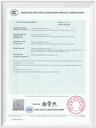 Certificates