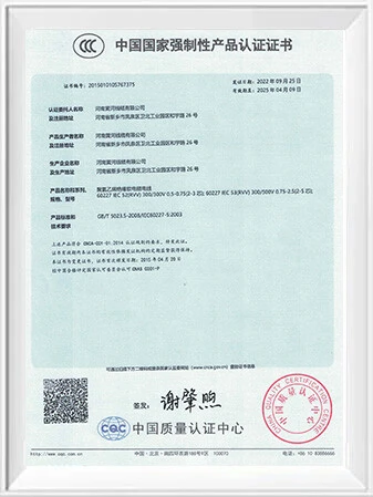 Certificates