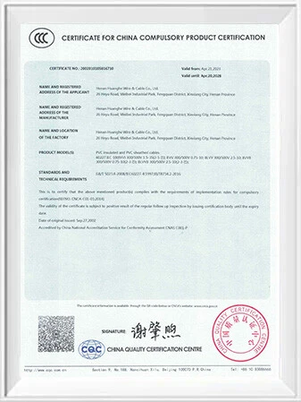 Certificates