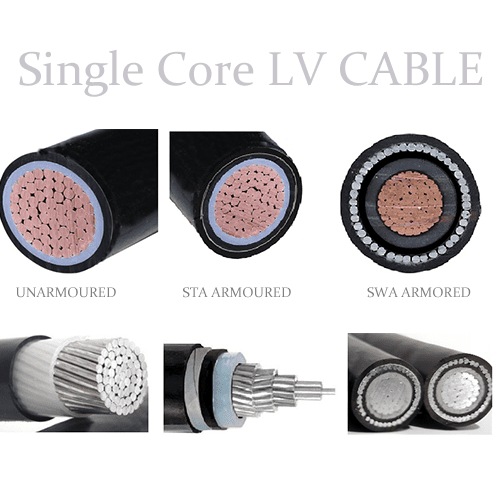 LV / MV XLPE Insulated Electric Cable