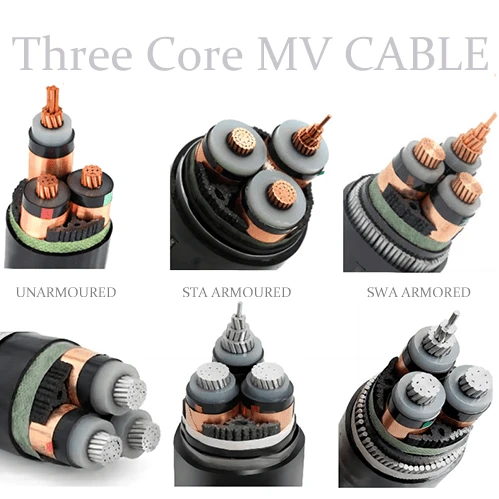LV / MV XLPE Insulated Electric Cable