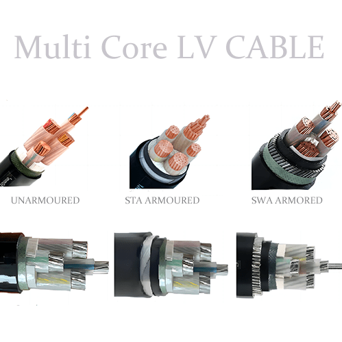 LV / MV XLPE Insulated Electric Cable