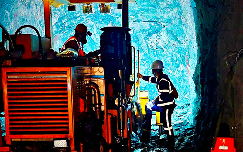 The underground mine implemented a new process, and the output of rich ore in the first quarter exceeded the plan by 2.5%