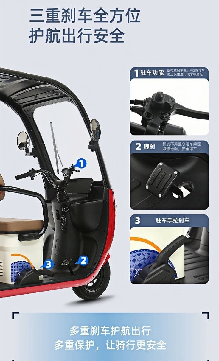 HRRX-3A-004 : Covered Double-row Trike