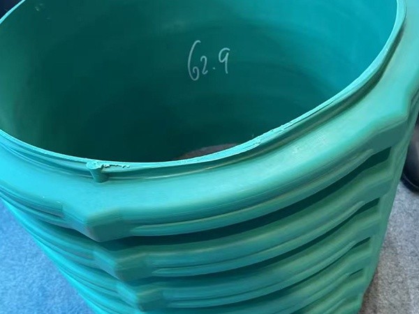 Modified PE Angle-ribbed Double Wall Corrugated Pipe