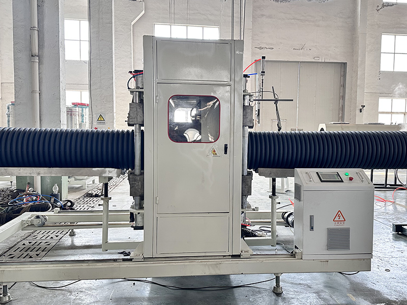 HDPE Standard Double Wall Corrugated Pipe Extrusion Line
