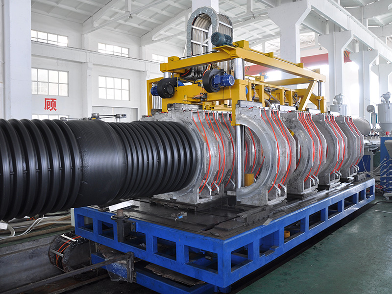HDPE Standard Double Wall Corrugated Pipe Extrusion Line
