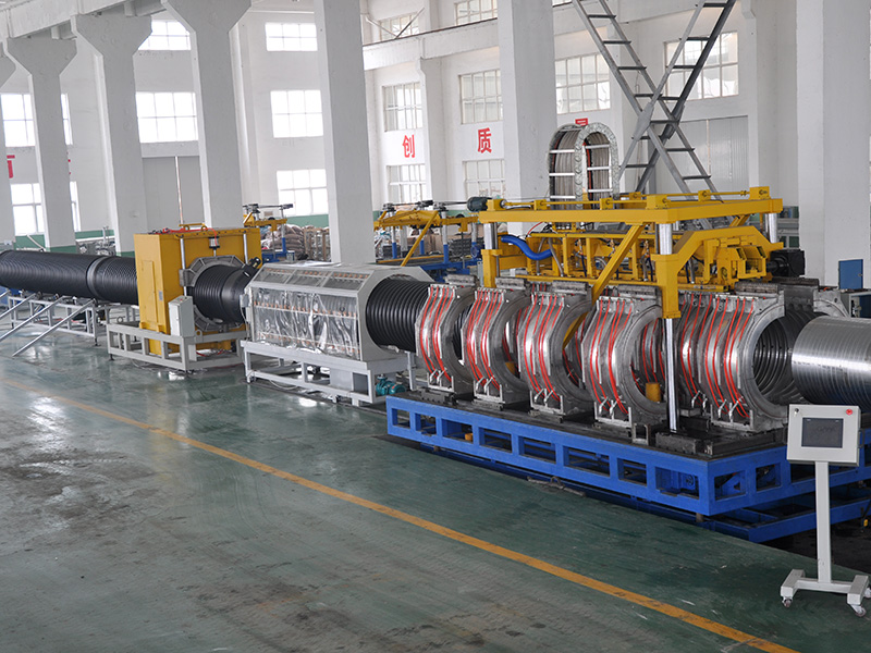 HDPE Standard Double Wall Corrugated Pipe Extrusion Line