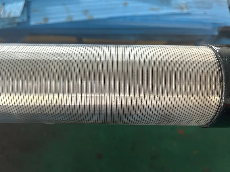 Stainless steel wire-wound sieve tubes