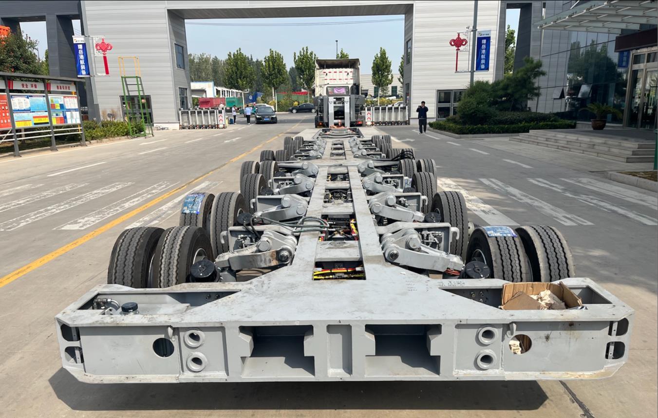 Multi Axle Lowbed Semi Trailer