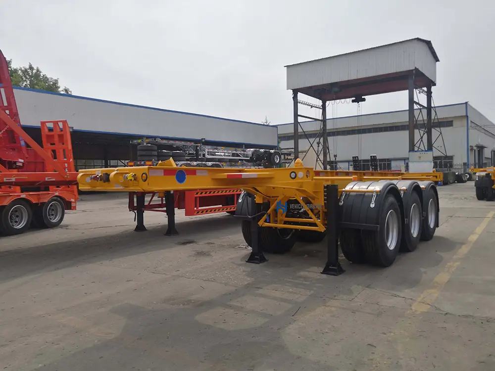 Recommended Today-20ft Container Skeleton Trailer