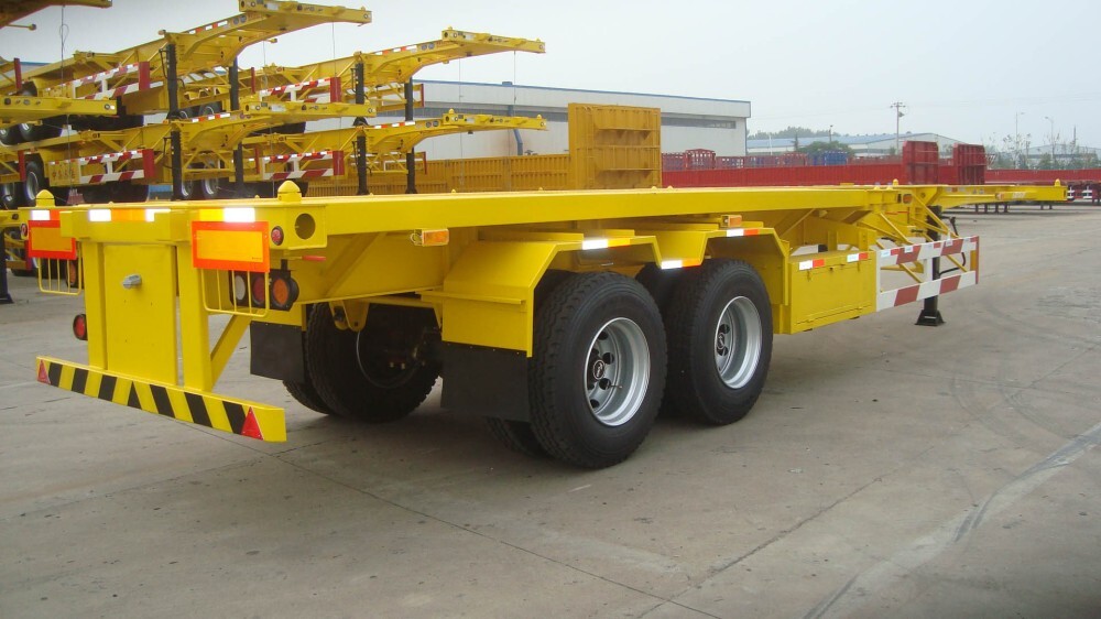 20ft skeleton semi Trailer/two axle skeleton Trailer for sale/40ft skeleton semi Trailer africa