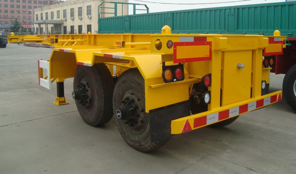 20ft skeleton semi Trailer/two axle skeleton Trailer for sale/40ft skeleton semi Trailer africa
