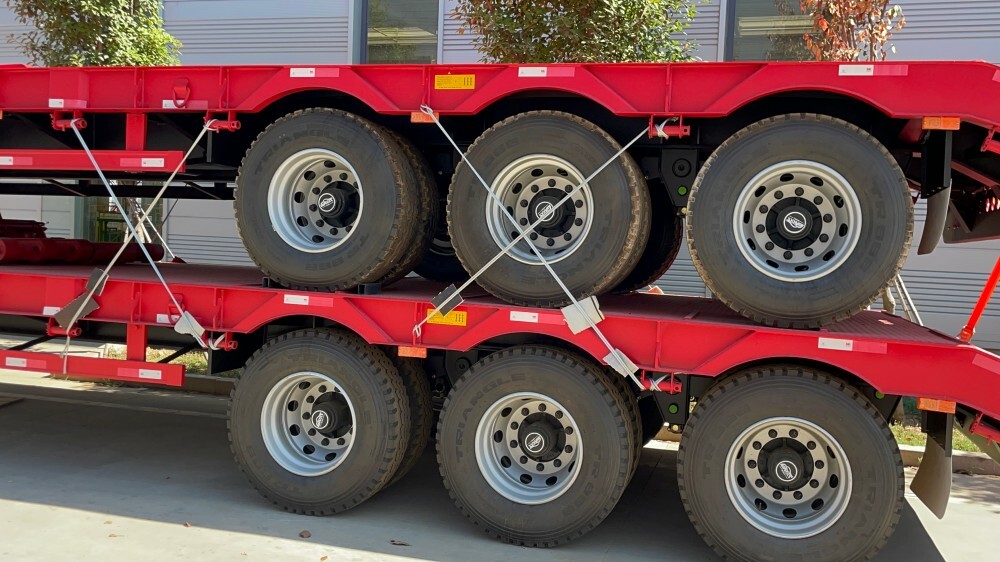 lowbed trailer 60 ton/lowboy trailer 60 ton/gooseneck flatbed trailer