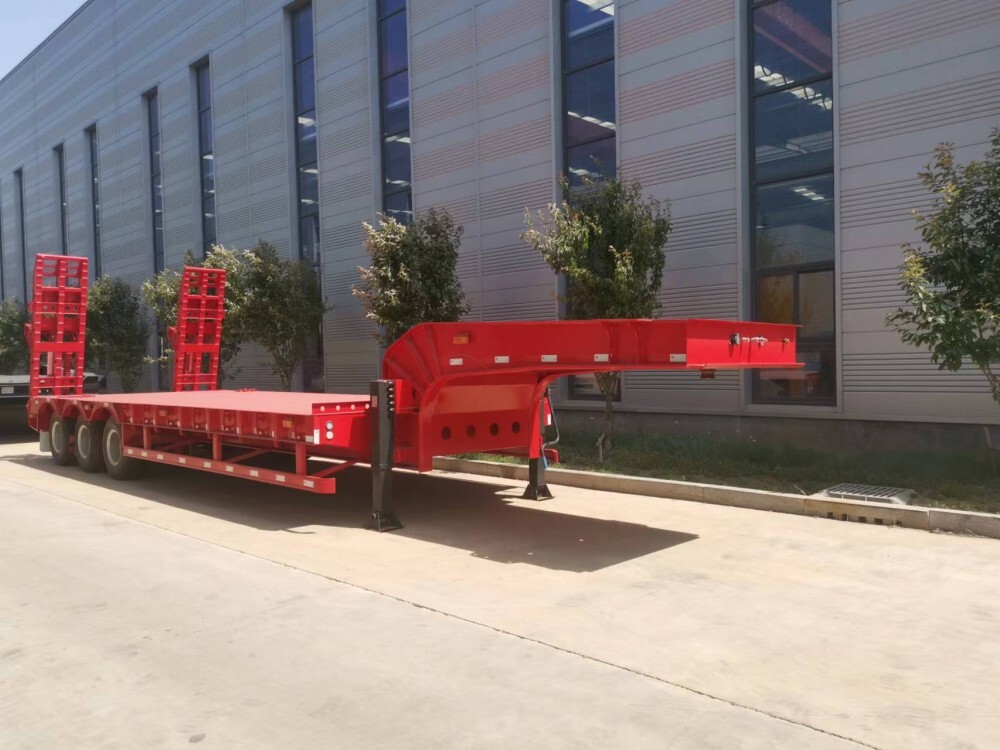lowbed trailer 60 ton/lowboy trailer 60 ton/gooseneck flatbed trailer