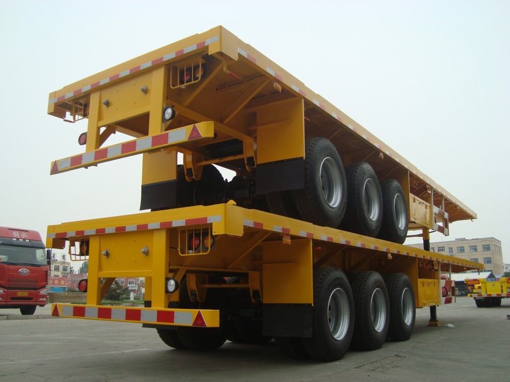 flatbed semi-Trailer manufacturer/40ft flatbed semi-Trailer/semi Trailer flatbed for sale