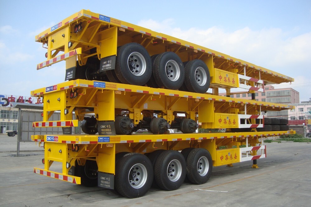 flatbed semi-Trailer manufacturer/40ft flatbed semi-Trailer/semi Trailer flatbed for sale
