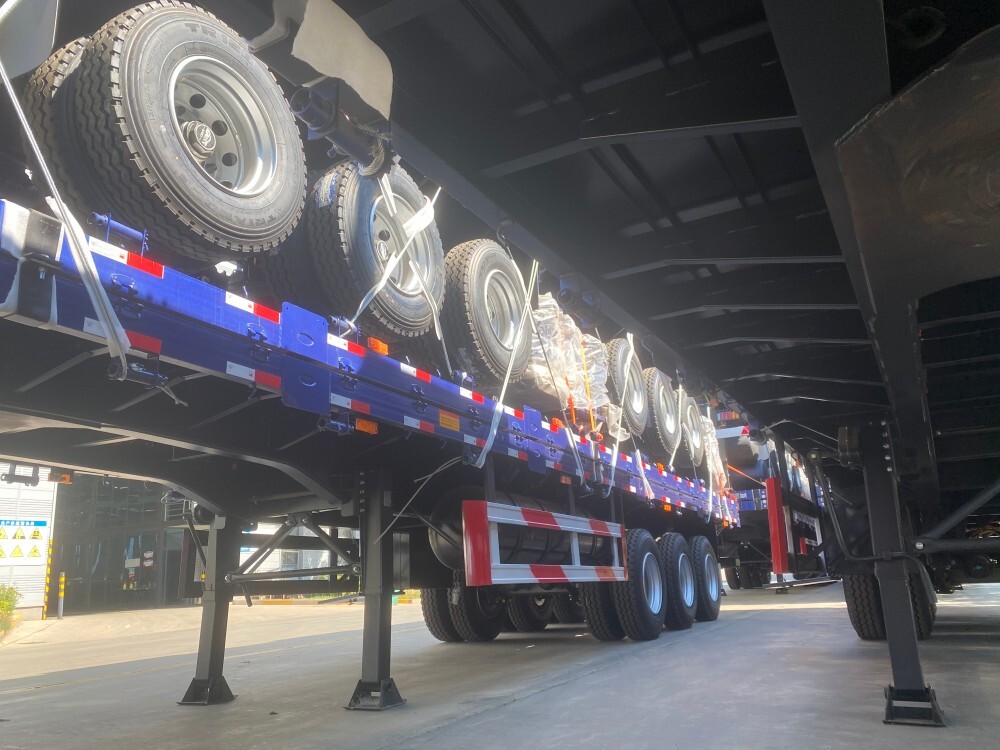 40 feet flatbed Trailer manufacturer/3 axle flatbed semi Trailer/40ft flatbed semi-Trailer for sale