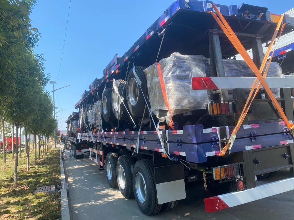 40 feet flatbed Trailer manufacturer/3 axle flatbed semi Trailer/40ft flatbed semi-Trailer for sale