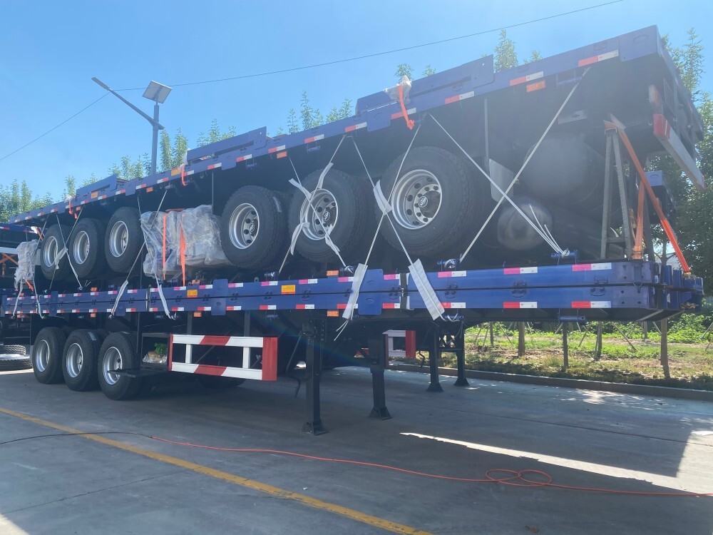 40 feet flatbed Trailer manufacturer/3 axle flatbed semi Trailer/40ft flatbed semi-Trailer for sale