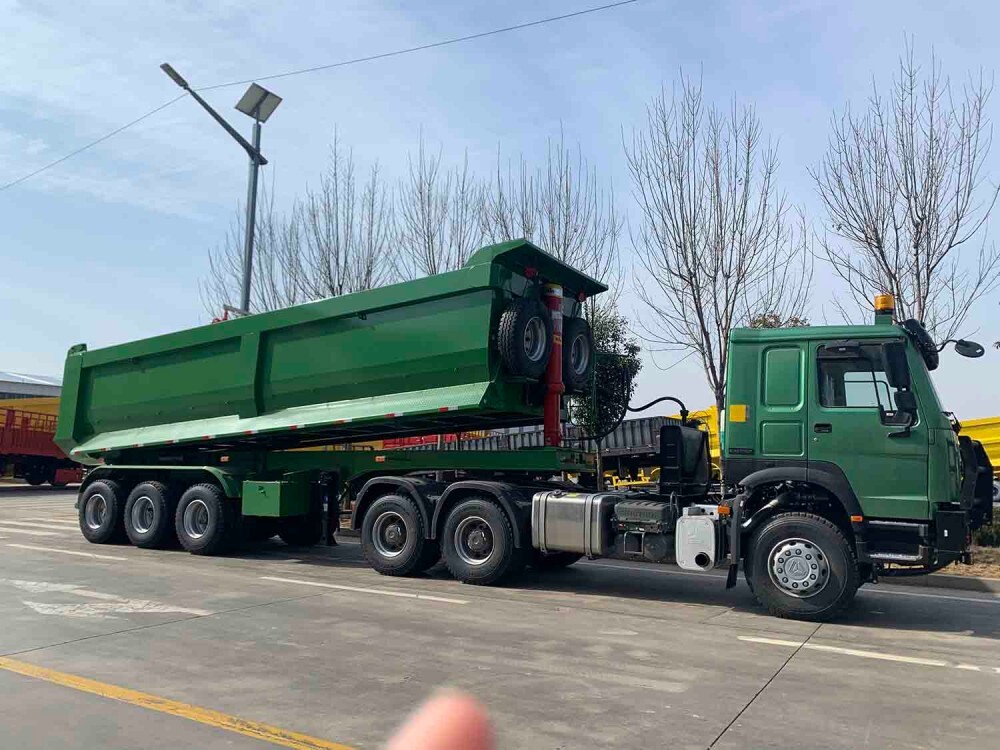 4 axle dump Trailer/100 ton tipper Trailer/tip Trailer/tipping Trailers for sale