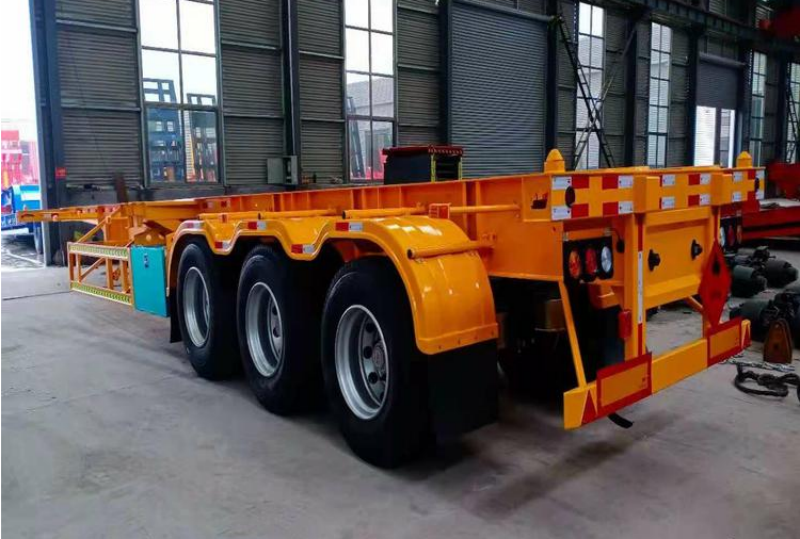 40 feet skeleton Trailer 3 axle/2 axle skeleton semi Trailer/40ft skeleton Trailer manufacturer