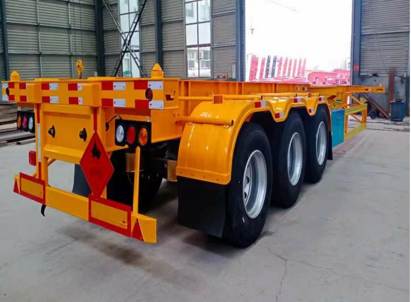 40 feet skeleton Trailer 3 axle/2 axle skeleton semi Trailer/40ft skeleton Trailer manufacturer