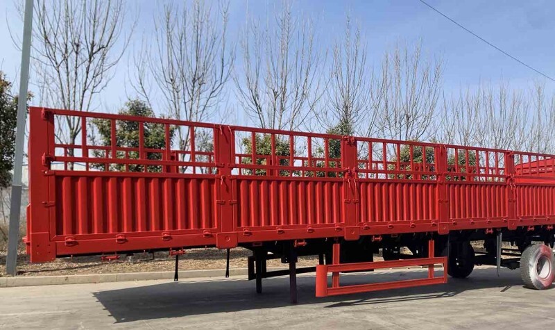 3 axle fence semi Trailer/60 ton fence semi Trailer/12 meter fence semi Trailer