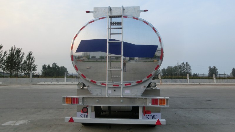 45000 liters fuel tanker Trailer/Trailer diesel tank/oil tank semi Trailer/aluminum alloy semi Trailer